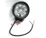 Lot 2 Round 27W Bright LED Work Light Spot Beam Off-road Driving Fog Lamp Truck 